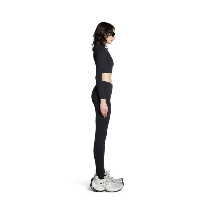 Balenciaga Activewear Women Women039s Activewear Long Sleeve Sports Bra In Black Black Balenciaga Activewear Women Women039s Activewear Long Sleeve Sports Bra In Black Black