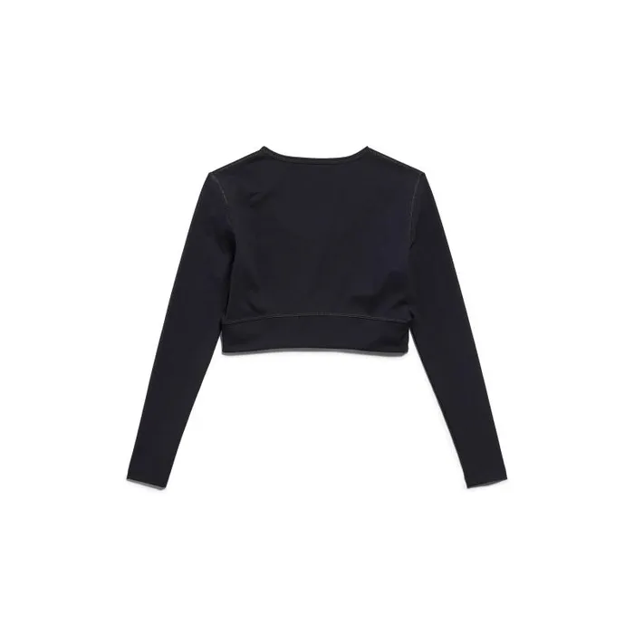 Balenciaga Activewear Women Women039s Activewear Long Sleeve Sports Bra In Black Black Balenciaga Activewear Women Women039s Activewear Long Sleeve Sports Bra In Black Black