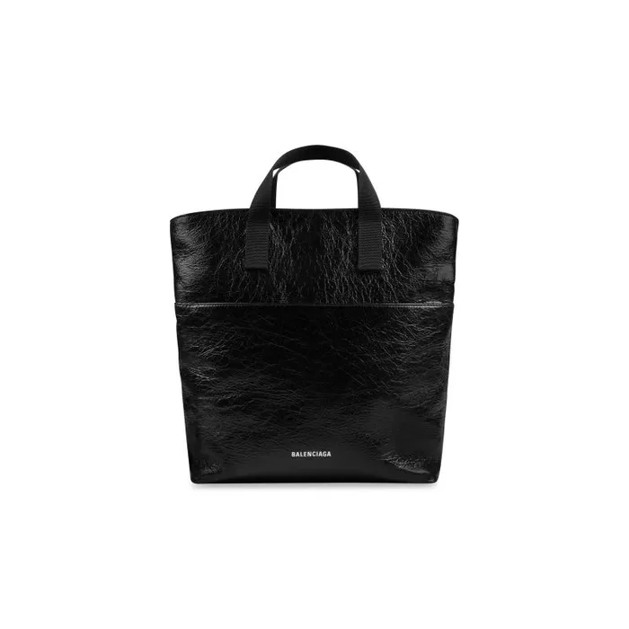 Balenciaga Bags and Totes Men Men039s Explorer Tote Bag With Strap In Black Black