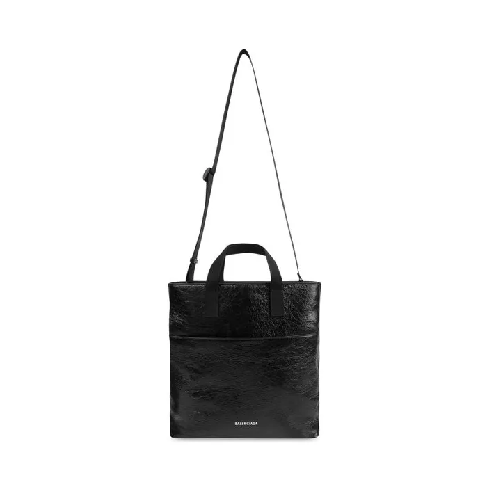 Balenciaga Bags and Totes Men Men039s Explorer Tote Bag With Strap In Black Black