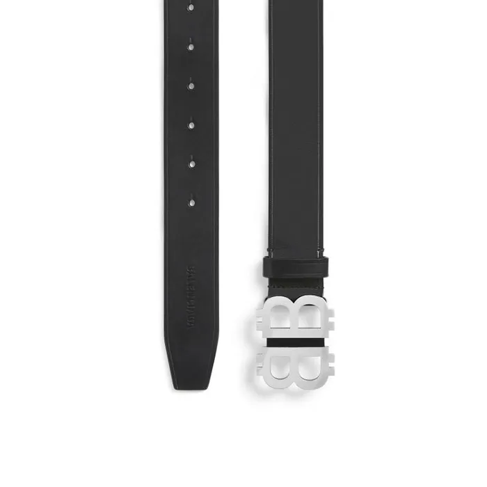 Balenciaga Belts Men Men039s Crypto Bb Belt In Black Black