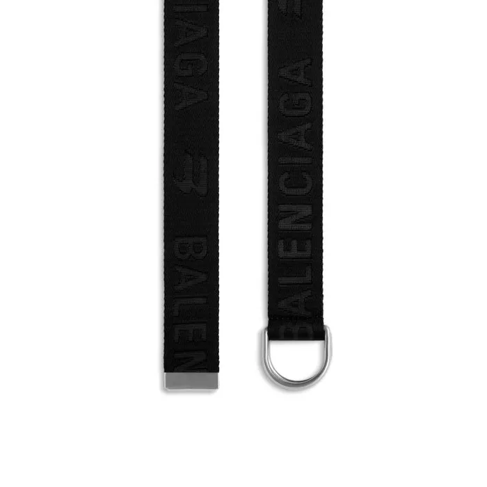 Balenciaga Belts Men Men039s D Ring Belt In Black Black