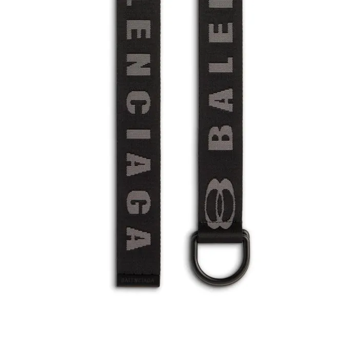 Balenciaga Belts Men Men039s D Ring Belt In Dark Grey Dark Grey