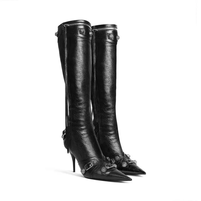 Balenciaga Boots and Ankle Boots Women Women039s Cagole 90mm Boot In Black Black Balenciaga Boots and Ankle Boots Women Women039s Cagole 90mm Boot In Black Black