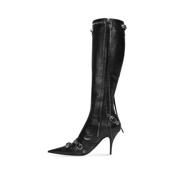 Balenciaga Boots and Ankle Boots Women Women039s Cagole 90mm Boot In Black Black Balenciaga Boots and Ankle Boots Women Women039s Cagole 90mm Boot In Black Black