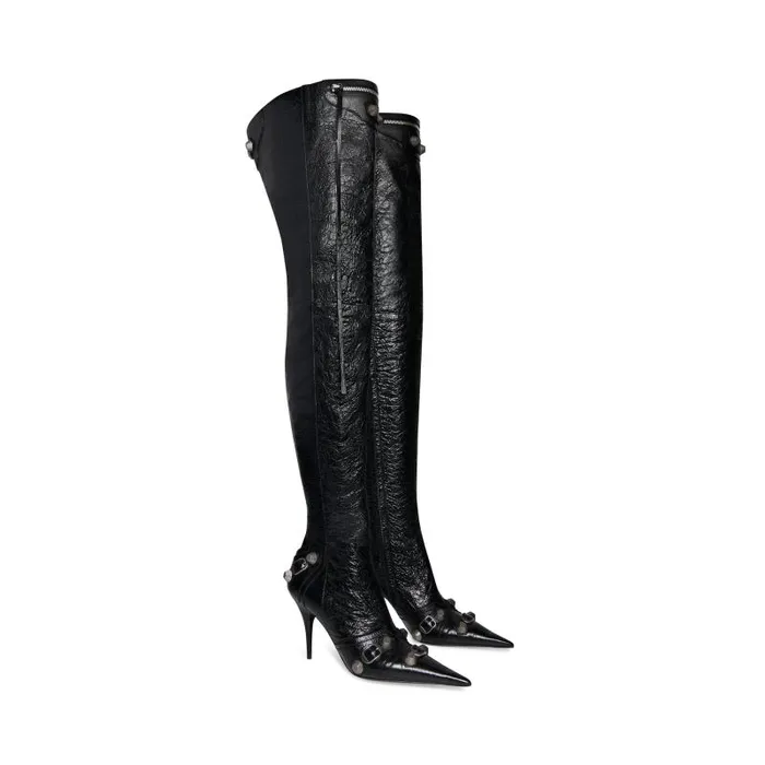 Balenciaga Boots and Ankle Boots Women Women039s Cagole 90mm Overtheknee Boot In Black Black Balenciaga Boots and Ankle Boots Women Women039s Cagole 90mm Overtheknee Boot In Black Black