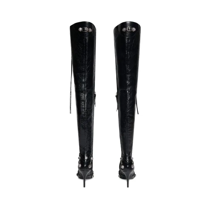 Balenciaga Boots and Ankle Boots Women Women039s Cagole 90mm Overtheknee Boot In Black Black Balenciaga Boots and Ankle Boots Women Women039s Cagole 90mm Overtheknee Boot In Black Black