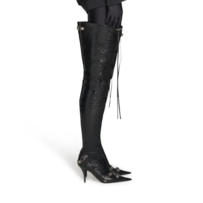 Balenciaga Boots and Ankle Boots Women Women039s Cagole 90mm Overtheknee Boot In Black Black Balenciaga Boots and Ankle Boots Women Women039s Cagole 90mm Overtheknee Boot In Black Black