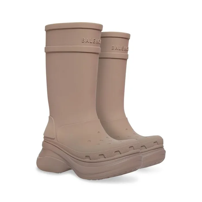Balenciaga Boots and Ankle Boots Women Women039s Crocs Boot In Beige Beige Balenciaga Boots and Ankle Boots Women Women039s Crocs Boot In Beige Beige