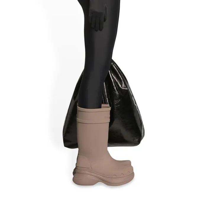 Balenciaga Boots and Ankle Boots Women Women039s Crocs Boot In Beige Beige Balenciaga Boots and Ankle Boots Women Women039s Crocs Boot In Beige Beige