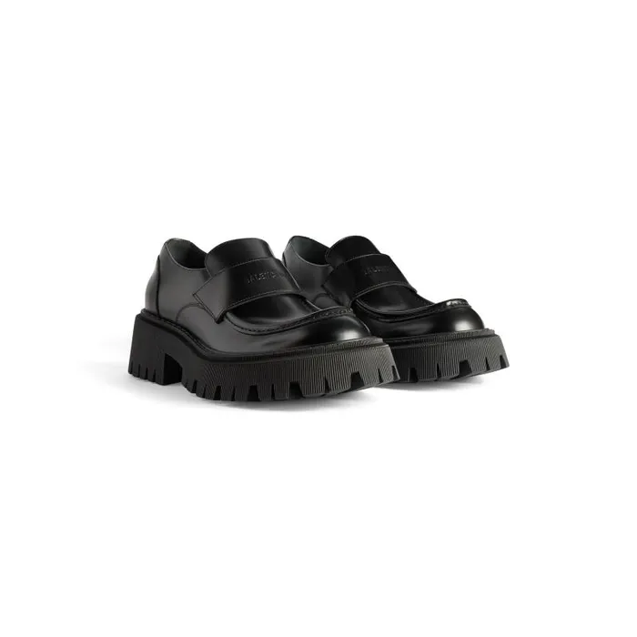 Balenciaga Boots and Ankle Boots Women Women039s Tractor Loafer In Black Black