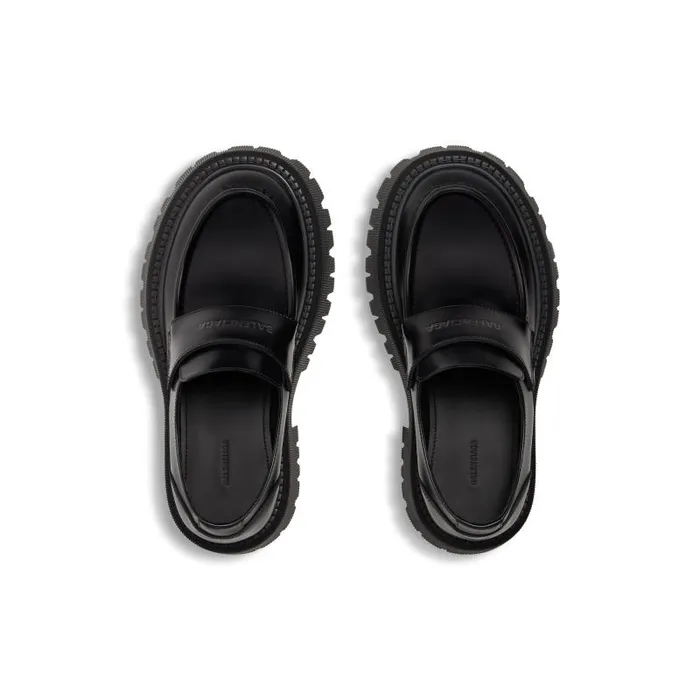 Balenciaga Boots and Ankle Boots Women Women039s Tractor Loafer In Black Black