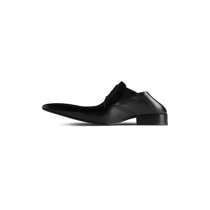 Balenciaga Boots and Derbies Men Men039s Opera Derby In Black Black Balenciaga Boots and Derbies Men Men039s Opera Derby In Black Black
