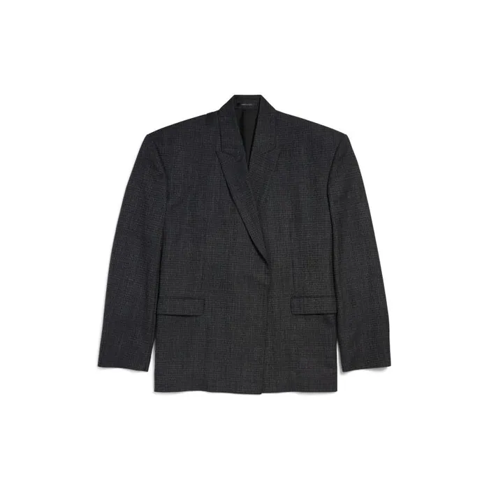 Balenciaga Coats and Jackets Men Men039s Seamless Tailored Jacket In Blackgreen Blackgreen