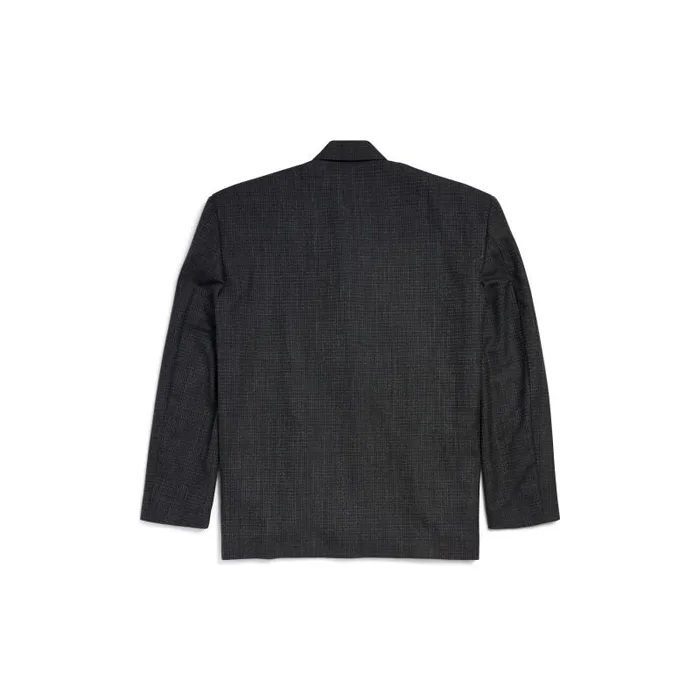 Balenciaga Coats and Jackets Men Men039s Seamless Tailored Jacket In Blackgreen Blackgreen