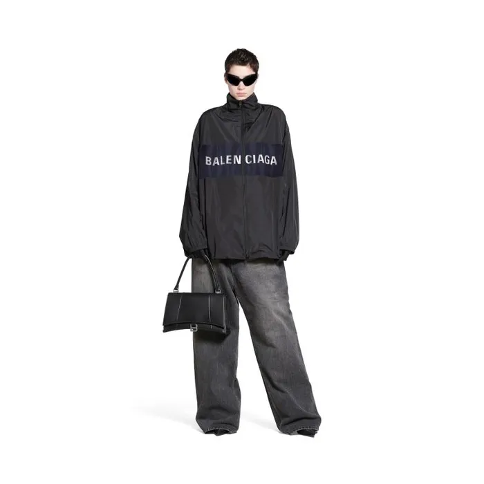Balenciaga Coats and Jackets WomenMen Balenciaga Zipup Jacket In Black Black