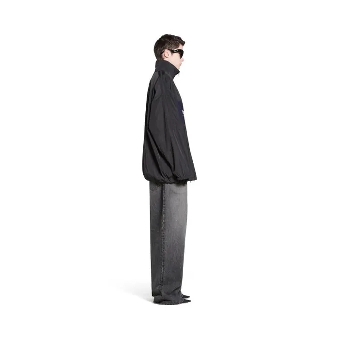 Balenciaga Coats and Jackets WomenMen Balenciaga Zipup Jacket In Black Black