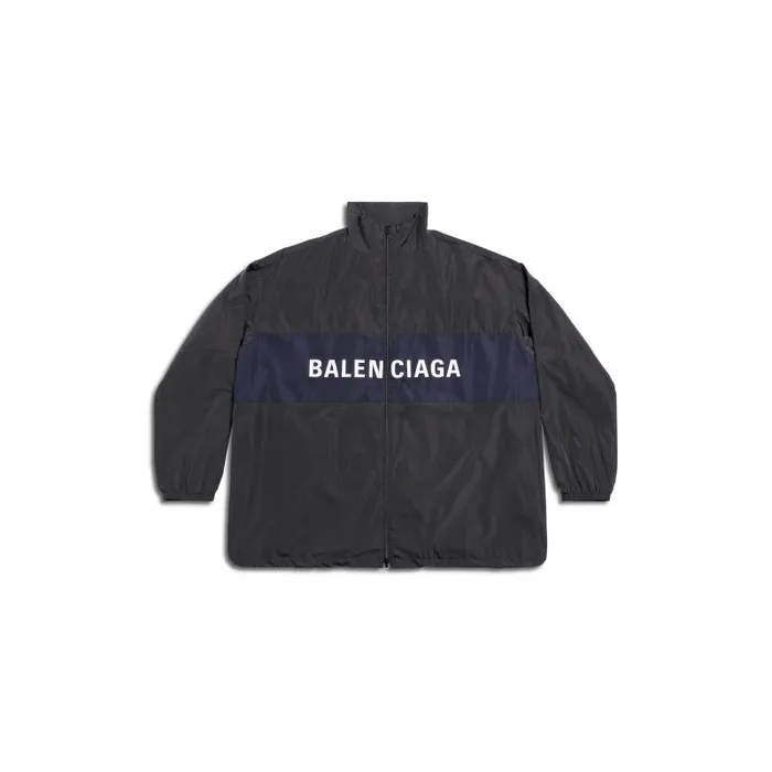 Balenciaga Coats and Jackets WomenMen Balenciaga Zipup Jacket In Black Black