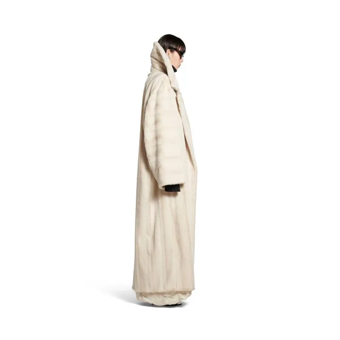 Balenciaga Coats and Jackets Women Women039s High Collar Coat In Light Beige Light Beige Balenciaga Coats and Jackets Women Women039s High Collar Coat In Light Beige Light Beige