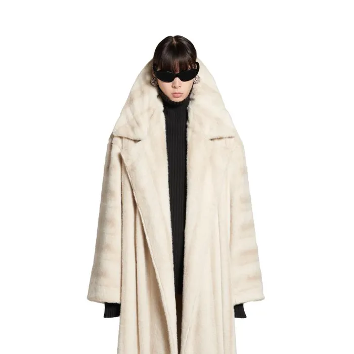 Balenciaga Coats and Jackets Women Women039s High Collar Coat In Light Beige Light Beige Balenciaga Coats and Jackets Women Women039s High Collar Coat In Light Beige Light Beige