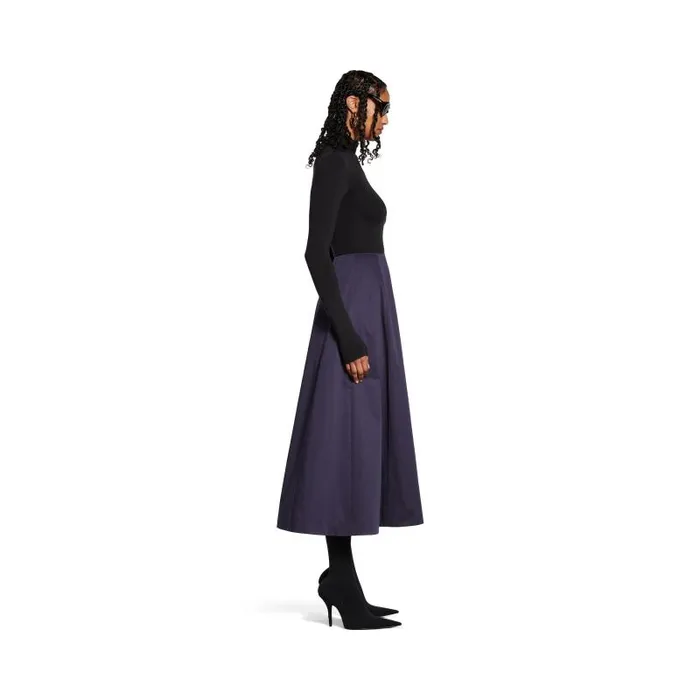 Balenciaga Dresses and Skirts Women Women039s Midi Skirt In Dark Navy Dark Navy