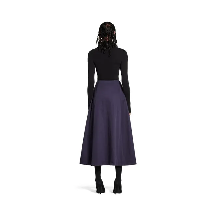 Balenciaga Dresses and Skirts Women Women039s Midi Skirt In Dark Navy Dark Navy
