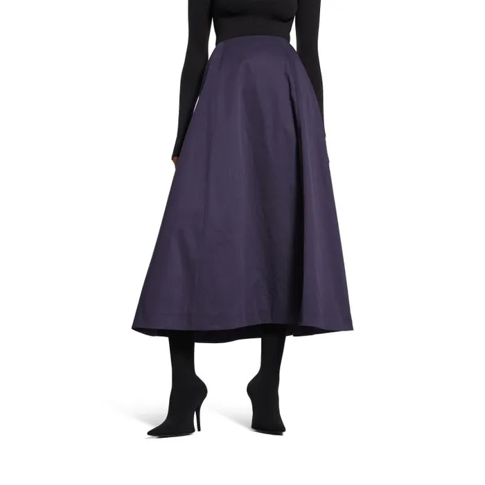 Balenciaga Dresses and Skirts Women Women039s Midi Skirt In Dark Navy Dark Navy