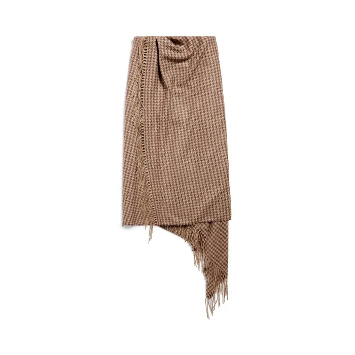 Balenciaga Dresses and Skirts Women Women039s Scarf Skirt In Brown Brown