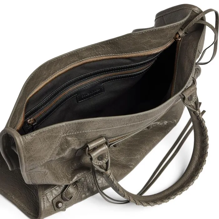 Balenciaga Handbags Women Women039s Le City Medium Bag In Army Green Army Green Balenciaga Handbags Women Women039s Le City Medium Bag In Army Green Army Green