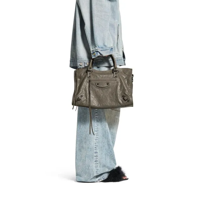 Balenciaga Handbags Women Women039s Le City Medium Bag In Army Green Army Green Balenciaga Handbags Women Women039s Le City Medium Bag In Army Green Army Green