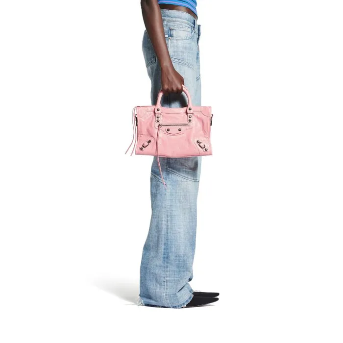Balenciaga Handbags Women Women039s Le City Small Bag In Vintage Pink Vintage Pink