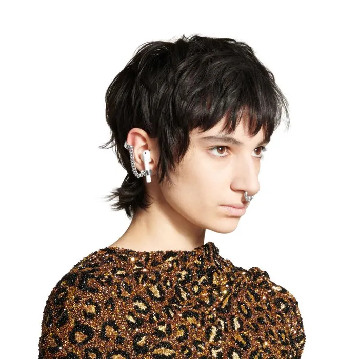 Balenciaga Jewelry WomenMen Camden Nose Ring In Silver Silver Balenciaga Jewelry WomenMen Camden Nose Ring In Silver Silver
