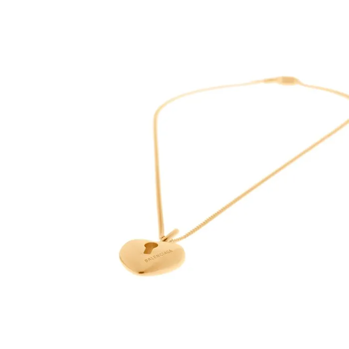 Balenciaga Jewelry Women Women039s Amour Heart Necklace In Gold Gold Balenciaga Jewelry Women Women039s Amour Heart Necklace In Gold Gold