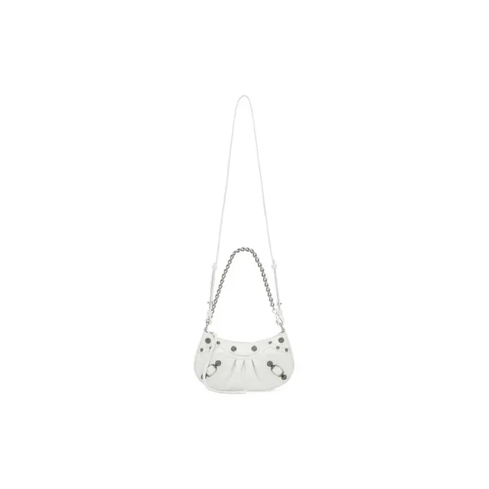 Balenciaga Mini Bags Women Women039s Le Cagole Mini Bag With Chain In White White Balenciaga Mini Bags Women Women039s Le Cagole Mini Bag With Chain In White White
