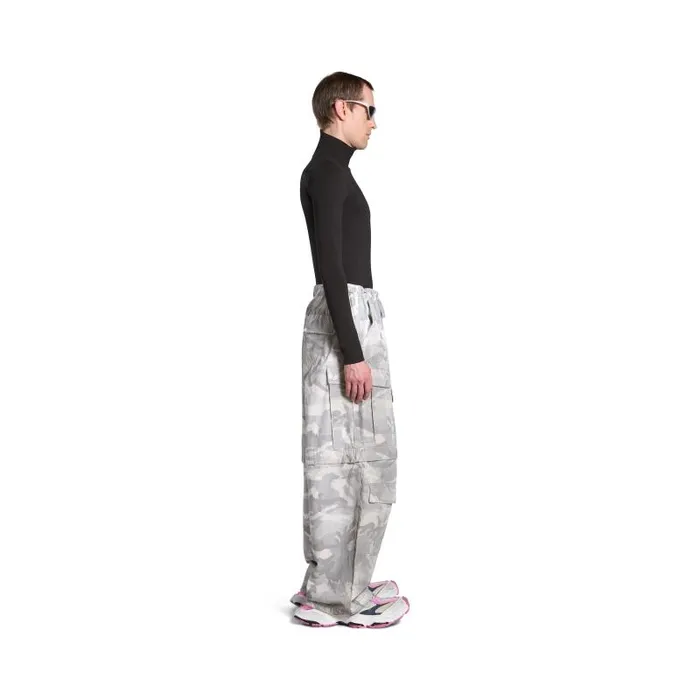 Balenciaga Pants Men Men039s Large Cargo Pants In Light Grey Light Grey Balenciaga Pants Men Men039s Large Cargo Pants In Light Grey Light Grey