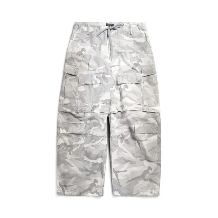 Balenciaga Pants Men Men039s Large Cargo Pants In Light Grey Light Grey Balenciaga Pants Men Men039s Large Cargo Pants In Light Grey Light Grey