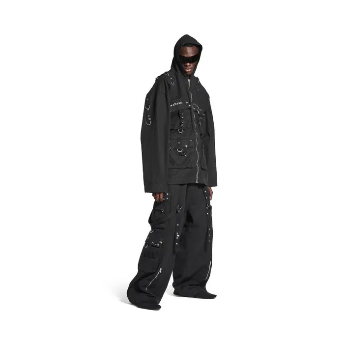 Balenciaga Pants Men Men039s Studded Cargo Pants In Black Black