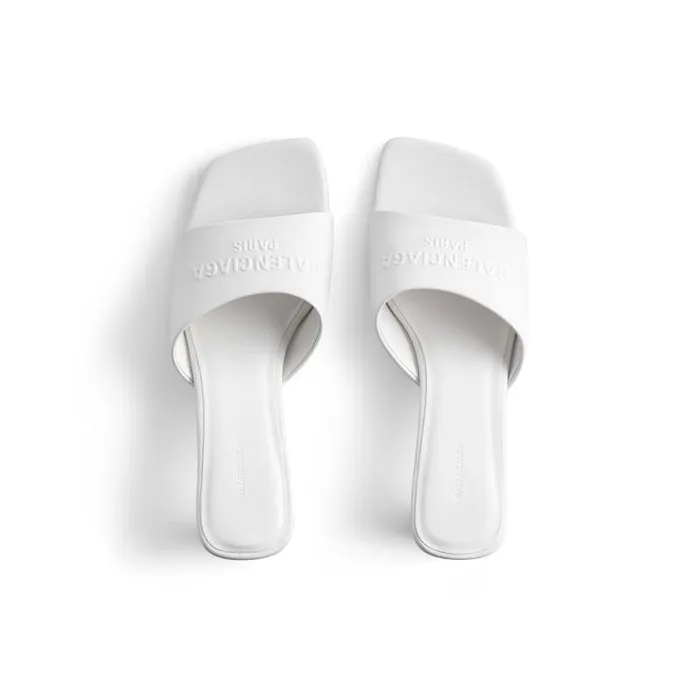 Balenciaga Pumps and Heels Women Women039s Duty Free 60mm Sandal In White White Balenciaga Pumps and Heels Women Women039s Duty Free 60mm Sandal In White White