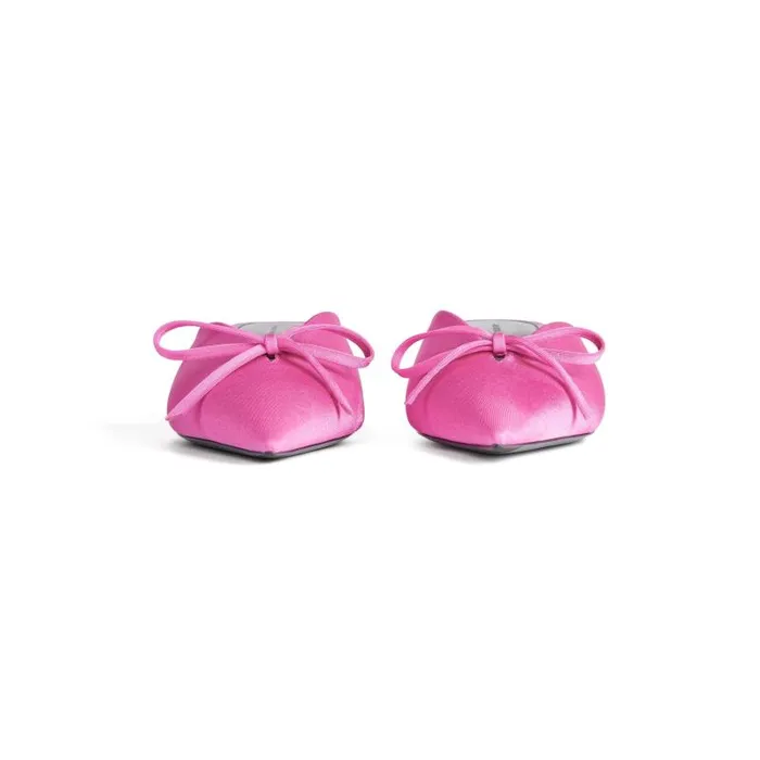 Balenciaga Pumps and Heels Women Women039s Knife Bow 40mm Mule In Pink Pink Balenciaga Pumps and Heels Women Women039s Knife Bow 40mm Mule In Pink Pink