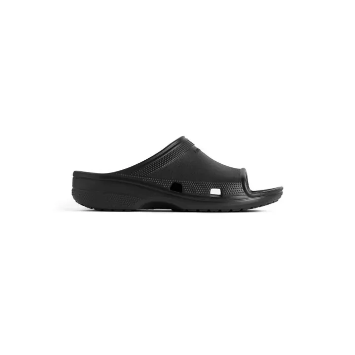 Balenciaga Sandals and Mules Men Men039s Crocs Slide Sandal In Black Black