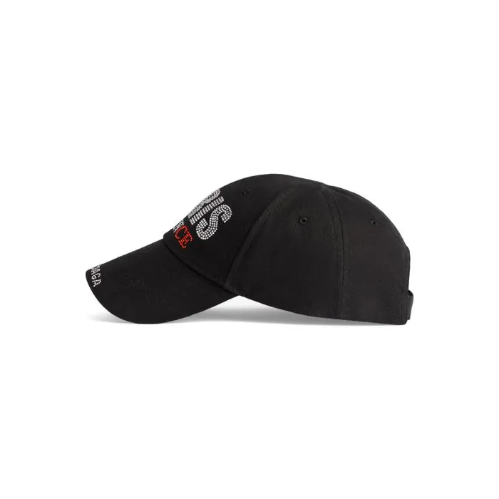 Balenciaga Scarves and Caps WomenMen Paris Strass Cap In Black Black Balenciaga Scarves and Caps WomenMen Paris Strass Cap In Black Black