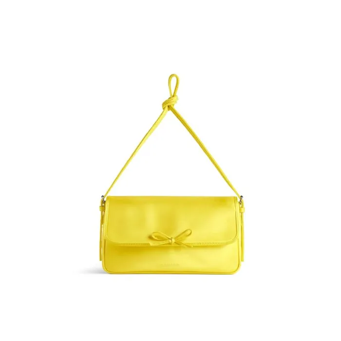 Balenciaga Shoulder Bags Women Women039s Leopolda Pochette In Yellow Yellow