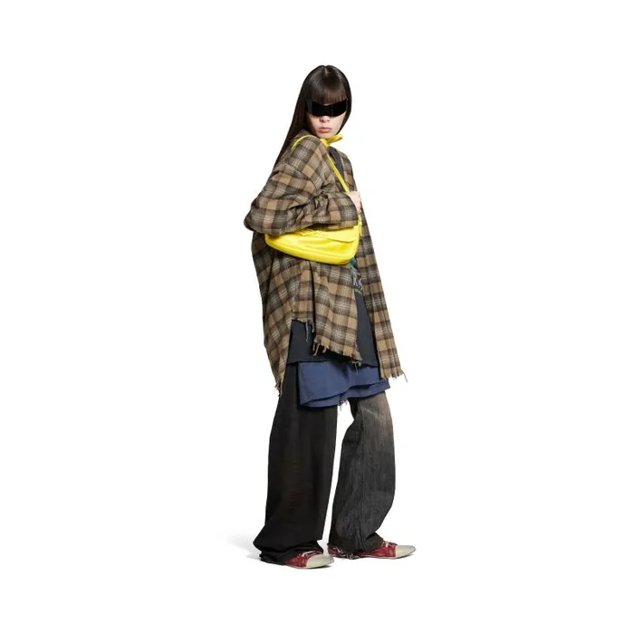 Balenciaga Shoulder Bags Women Women039s Leopolda Pochette In Yellow Yellow