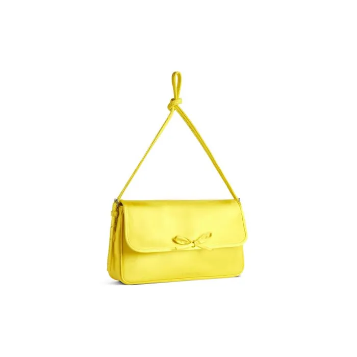 Balenciaga Shoulder Bags Women Women039s Leopolda Pochette In Yellow Yellow