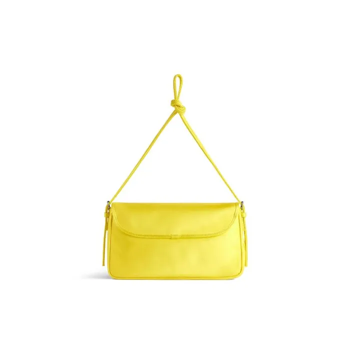Balenciaga Shoulder Bags Women Women039s Leopolda Pochette In Yellow Yellow