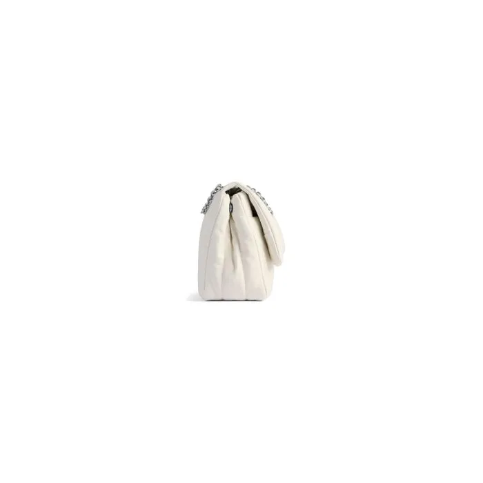 Balenciaga Shoulder Bags Women Women039s Monaco Mini Bag Quilted In White White Balenciaga Shoulder Bags Women Women039s Monaco Mini Bag Quilted In White White
