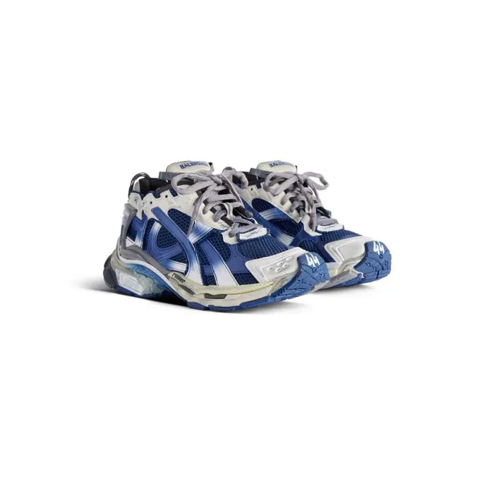 Balenciaga Sneakers Men Men039s Runner Gradient Sneaker In Beigenavygrey Beigenavygrey Balenciaga Sneakers Men Men039s Runner Gradient Sneaker In Beigenavygrey Beigenavygrey