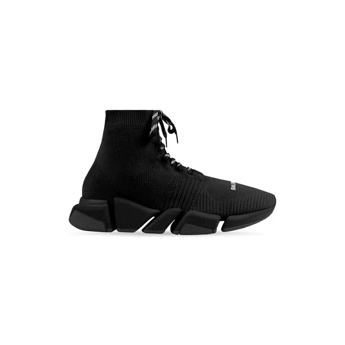Balenciaga Sneakers Men Men039s Speed 20 Laceup Recycled Knit Sneaker In Black Black Balenciaga Sneakers Men Men039s Speed 20 Laceup Recycled Knit Sneaker In Black Black