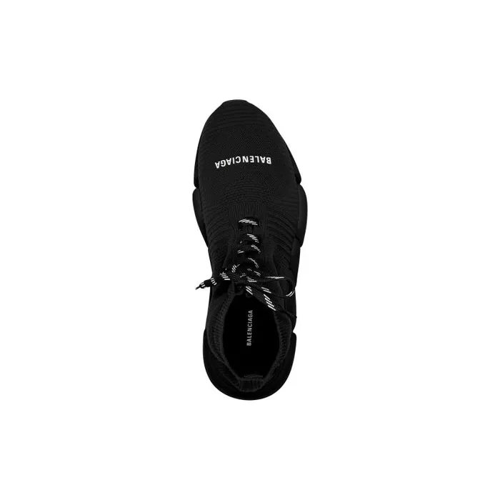 Balenciaga Sneakers Men Men039s Speed 20 Laceup Recycled Knit Sneaker In Black Black Balenciaga Sneakers Men Men039s Speed 20 Laceup Recycled Knit Sneaker In Black Black