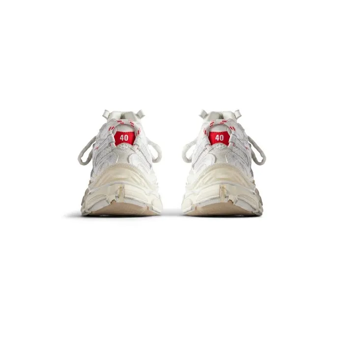 Balenciaga Sneakers Women Women039s Runner 20 Sneaker In Whitebeigered Whitebeigered